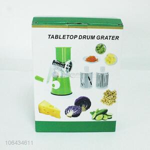 High grade kitchen tool tabletop drum grater cheese grater