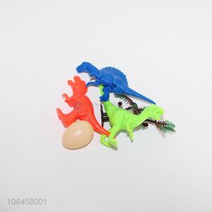 Hot Selling Plastic Simulated Dinosaur Model Toy Set