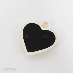 Wholesale Heart Shape Wooden Business Card Holder