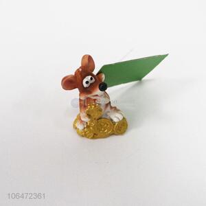 Cheap wholesale mouse statues mouse figurine resin craft ornament