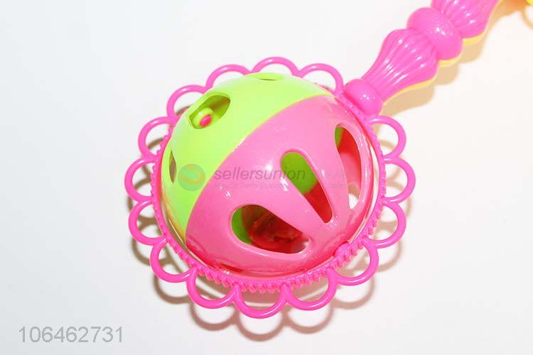 Hot sale new born creative baby rattle toy