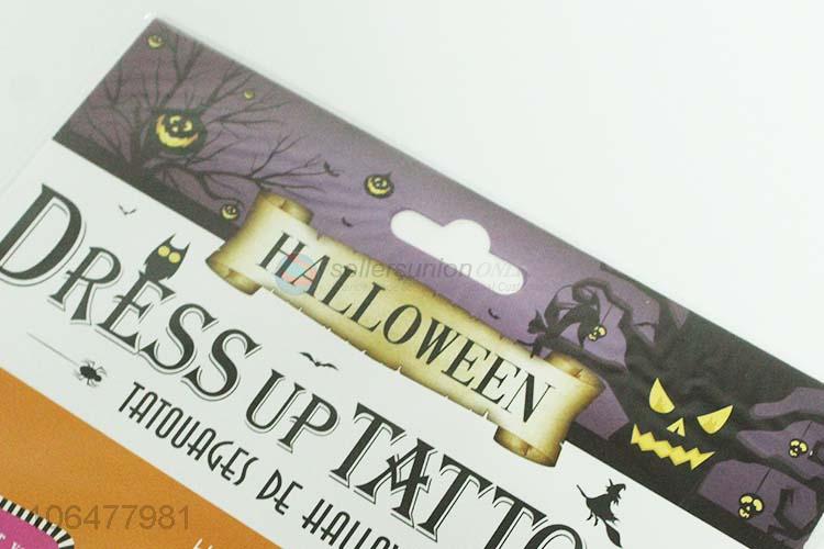Custom Halloween Dress Up Tattoos Decorative Stickers