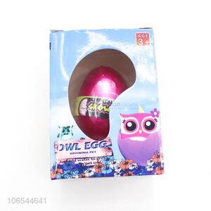 Custom Magic Owl Egg Growing Pet Educational Toy