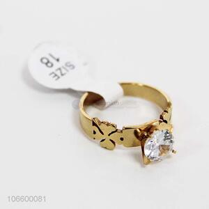 China supplier exquisite imitation diamond ring for women