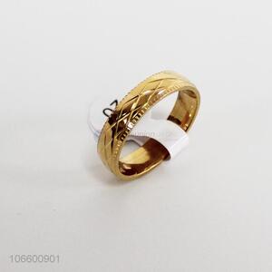Bulk price adults gold plated alloy rings fashion jewelry