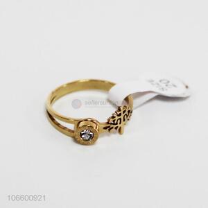 Newly designed fashion jewelry women diamond alloy ring