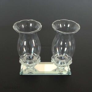 Hot Selling Transparent Crystal Candlestick