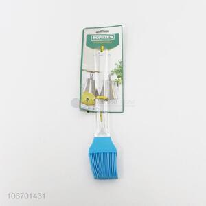 Wholesale BPA free silicone bbq brush with transparent handle