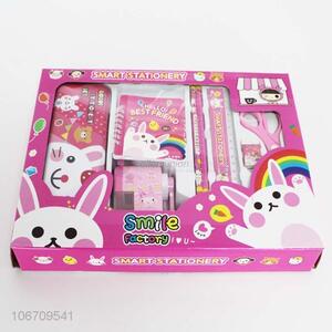 China manufacturer lovely school supplies kids stationery set
