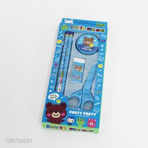Promotional lovely school supplies students stationery set