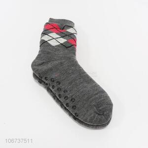 Custom Winter Room Socks Adult Plush Floor Socks