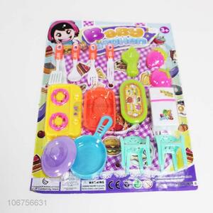 New products kids plastic cooking set toys