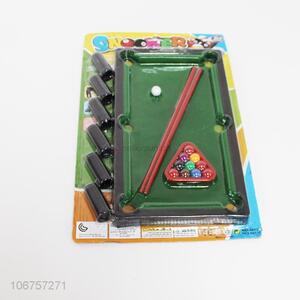 Low price plastic billiards desktop toy snookertoy