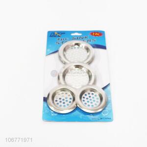 Promotional 4pcs stainless steel sink strainer kitchen accessories