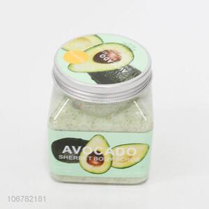 China manufacturer brightening & anti-aging avocado body scrub