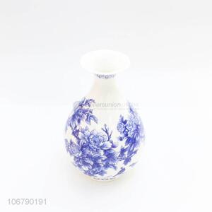 Best Selling Blue And White Porcelain Printing Vase