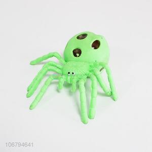 High Quality Spider Shape Squeeze Toy Vent Ball