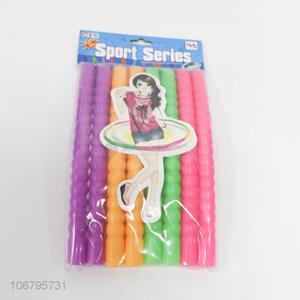 Lowest Price Colorful Playing Sports Detachable Plastic Kid Hula Hoop