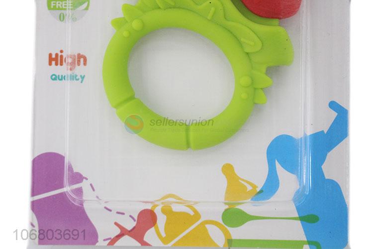 Latest arrival reusable baby teething toy silicone baby teether