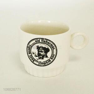 Wholesale old fisherman pattern ceramic cup porcelain cup
