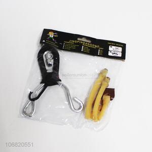 Wholesale price slingshot With rubber band hunting shoot slingshot toy