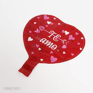 Premium quality heart shape love foil balloon for wedding decoration