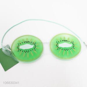 Factory wholesale kiwi printed gel cooling sleep eye mask