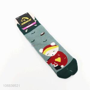 Custom Cartoon Pattern Long Socks Warm Socks