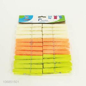 Good Price 24 Pieces Clothes Pegs Plastic Clothespin