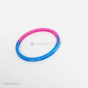 Wholesale personalized good luck silicone sports bracelet