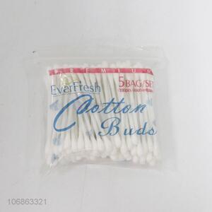 Factory wholesale 100pcs plastic stick cotton swabs