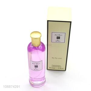 Personalized Popular 100Ml Transparent Glass Bottle Women Perfume