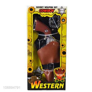 Creative Design Plating Western Cowboy Gun Set