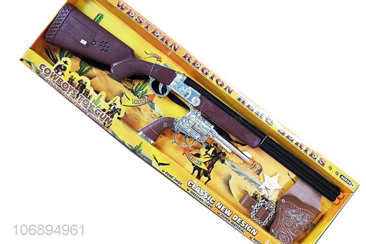 New Design Plating Spray-Painted Shotgun Cowboy Gun Set
