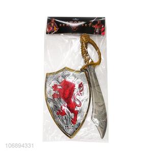 Fashion Design Plastic Pirate Sword And Shields Set