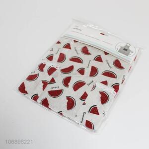 Hot selling oilproof and durable watermelon printed hemp aprons