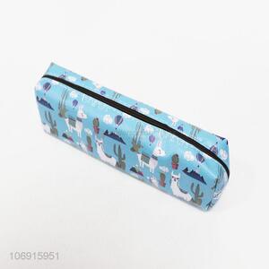 Wholesale Unique Design Portable Cartoon Pattern PU Pen Bag