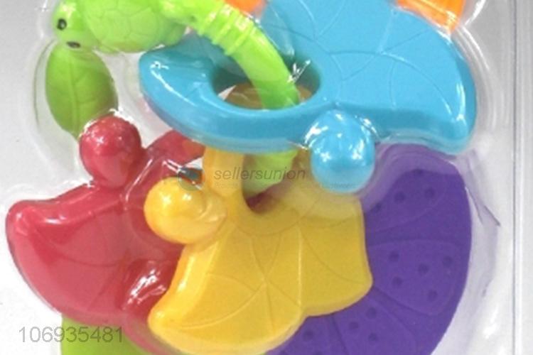 Cheap Price Plastic Baby Rattle Toys Baby Hand Shaking Bell Toy