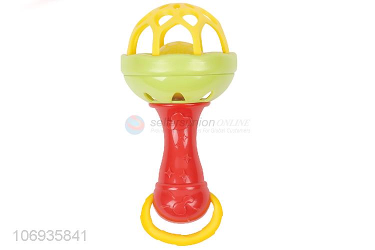 New Selling Promotion Baby Rattle Plastic Hand Shaking Bell Toys Set
