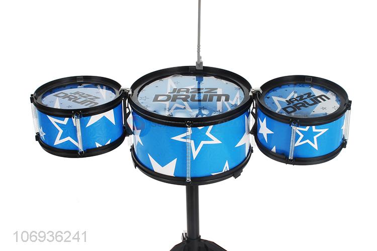 Bottom Price Kids Educational Musical Instrument Plastic Jazz Drum Set Toy