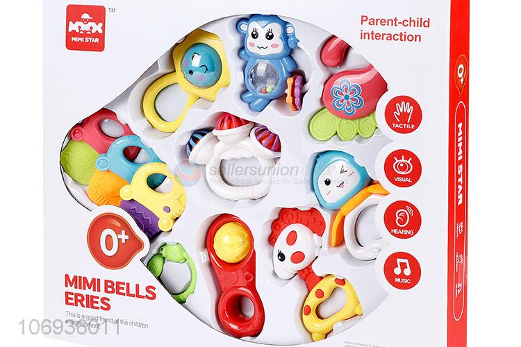 Good Factory Price Educational Toys Plastic Hand Shake Bell Toys Set