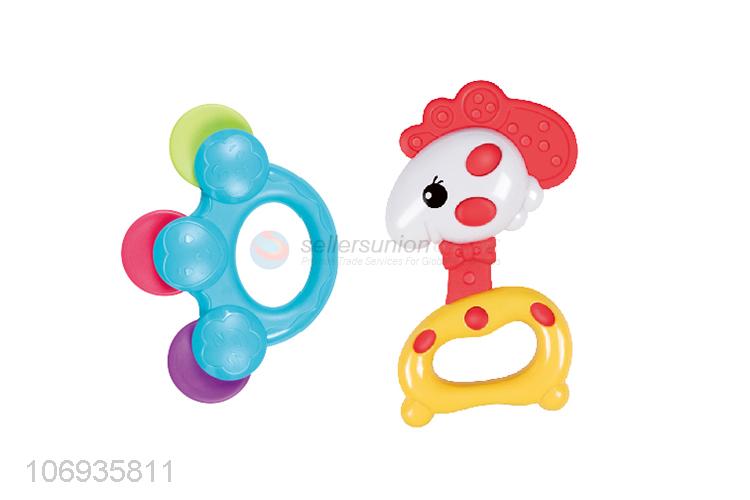Good Factory Price Baby Shaking Bell Toys Plastic Rattle Toys Set