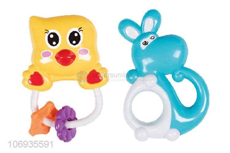 Good Factory Price Colorful Plastic Baby Rattle Bell Baby Toy Set