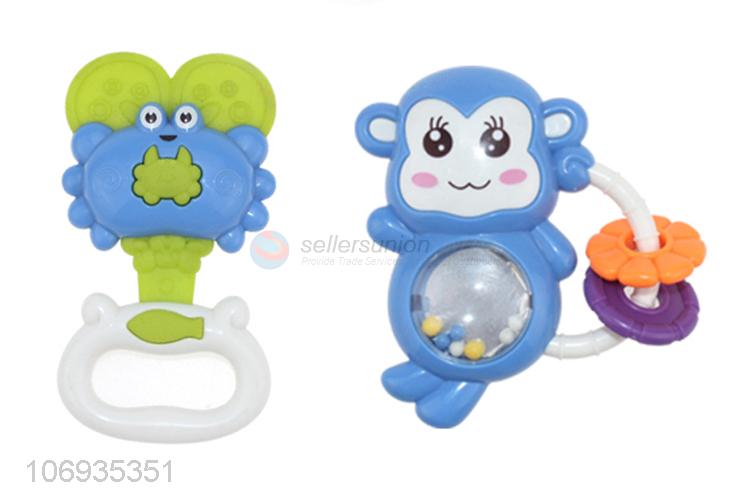 Direct Price Educational Infant Toys Plastic Rattles Toys Baby Hand Bell Toys