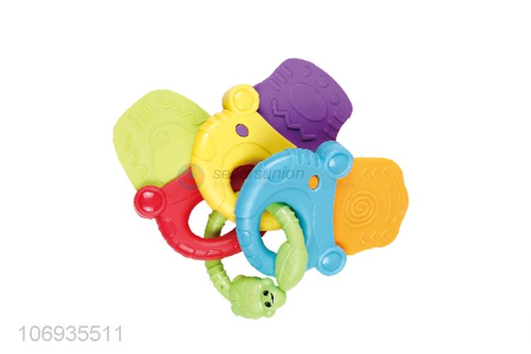 Suitable Price Funny Design Plastic Baby Toy Hand Bell Toy For Kids