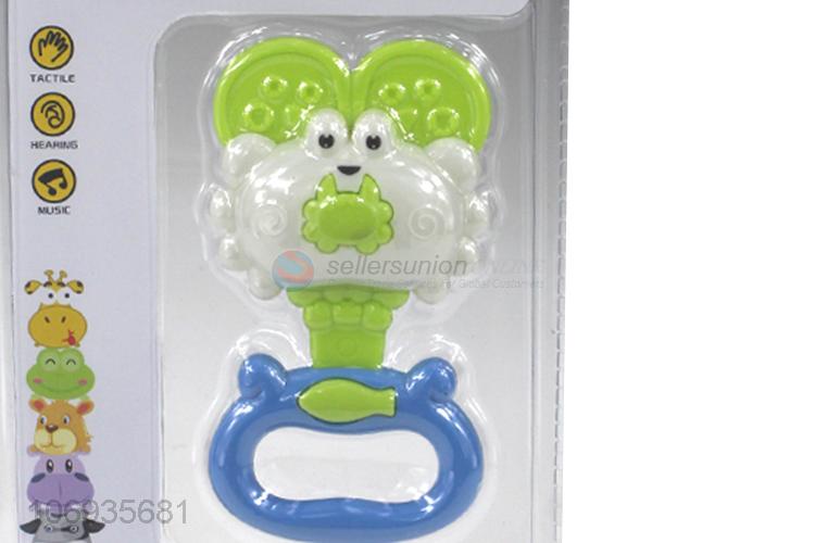 Factory Wholesale Plastic Baby Rattle Hand Shake Bell Ring Educational Toys