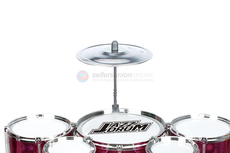 Contracted Design Funny Toy Musical Instrument Jazz Drum Kis Plastic Drum Set Toy