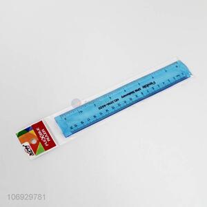 Competitive price stationery plastic straight ruler for students
