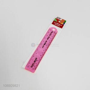 Low price school stationery plastic straight ruler