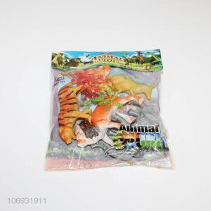 Wholesale hottest plastic wild animal model toy set
